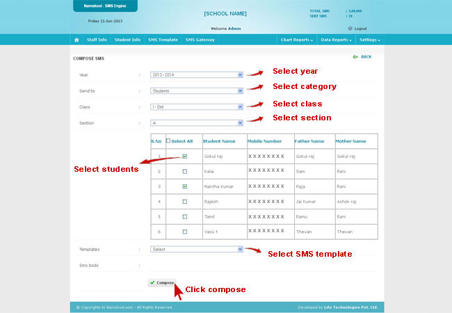 namskool-sms-compose